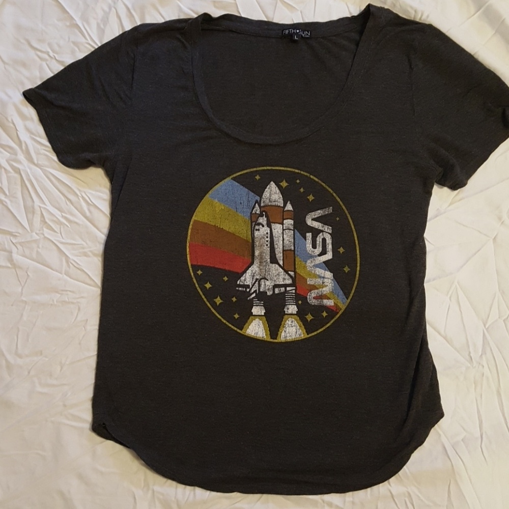 NASA oversized soft tee